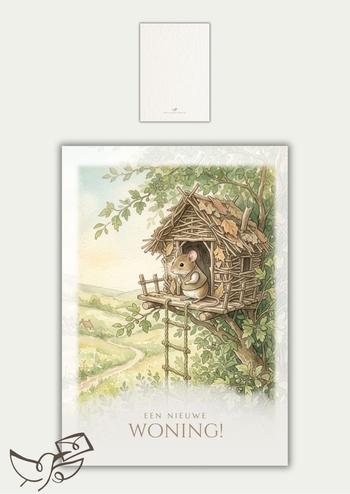 Nieuwe woning boomhut